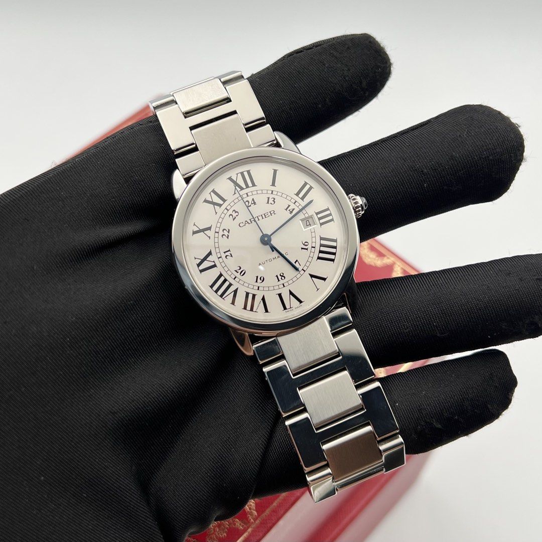 2017 Cartier Ronde 42mm White Dial (Category: Luxury Watches) located in Paranaque City. Submitted by adom21 (Listing ID 1441074573, Image 2). Description: FOR SALE ⌚️🪹 2017 Cartier Ronde 42mm White Dial Ref W6701011 9.8/10 Pristine Condition Foreign AD 2017 Automatic Movement 42mm size Box and card with free leather strap Price: P178,000 Negotiable Meetups and viewing by appointment. Open for viewing in greenhills. Watch Nest PH - IG AND FB.
