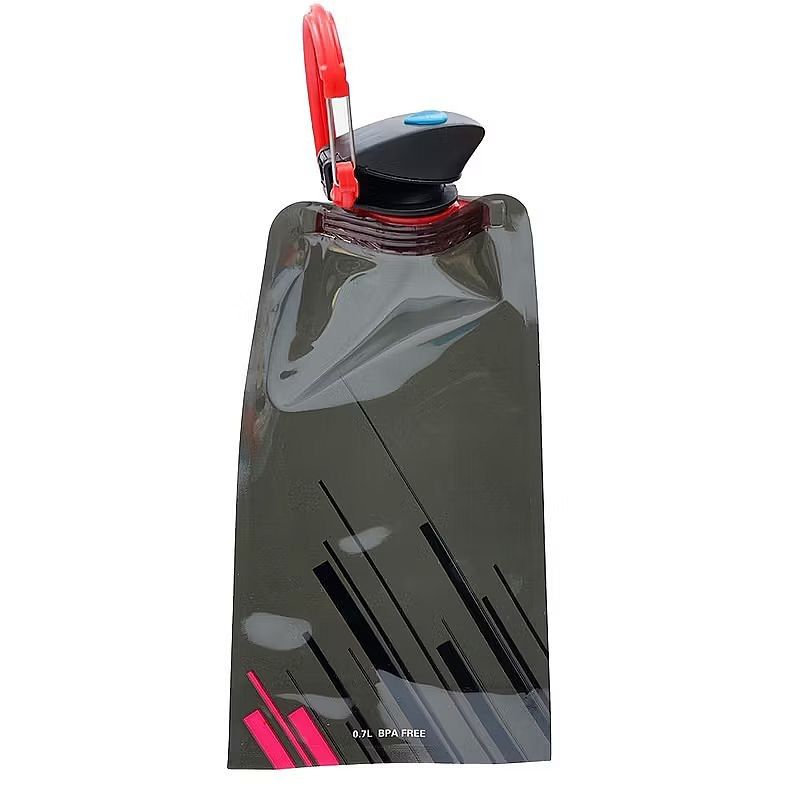 700ML foldable reusable water bottle bag (Category: Water Bottles & Tumblers) located in Quezon City. Submitted by ana-chan (Listing ID 1441116678, Image 1). Description: - 700ML capacity foldable reusable water bottle - Lightweight and space-saving design - Made from BPA-Free, food-grade material - Can be frozen for cold drinks - Durable construction with a secure cap - Includes a convenient carabiner for easy attachment - Ideal for outdoor acti