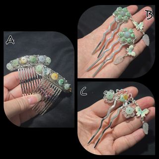💗胸针/刮痧/美容器/梳/健康球/发簪/卧香盒套 Collection item 2