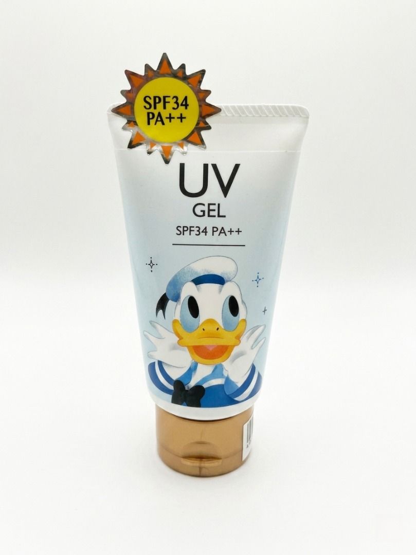 全新 Japan Disney Store Donald Duck Watery Sunscreen UV Gel SPF34 PA++ ...