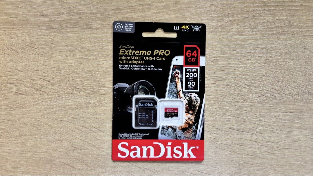 ⚡ SanDisk Extreme PRO 64GB microSDXC with Adapter (Category: Memory & SD Cards) located in Marikina City. Submitted by majojojojoe (Listing ID 1441082639, Image 1). Description: Professional-grade performance for creators and power users. 💾 64GB Storage Capacity ✅ Ultra-fast transfer speeds ✅ Perfect for 4K recording, action cameras, drones, and mobile content creation ✅ Includes SD Adapter ✅ Reliable performance for demanding applications Captu