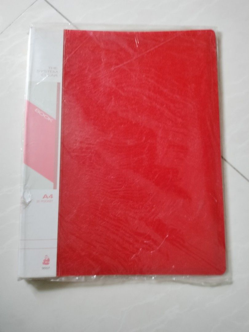 A4 File Folders - Assorted Colors (Category: Stationery & School Supplies) located in Singapore. Submitted by mama_cheap_sales (Listing ID 1441019098, Image 1). Description: - A4 file folders with 20 pockets $5 each - Available colors: Pink, Red, Teal, Blue, Green - Ideal for organizing documents - Keeps papers neat and tidy - Brand new, sealed in plastic packaging.