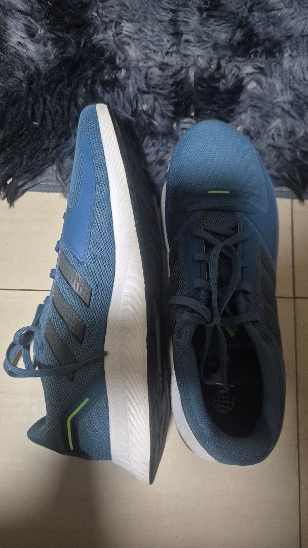 Adidas Run Falcon 2.0 Men's Size 9 (Category: Sneakers) located in Pasig City. Submitted by dseve (Listing ID 1440955052, Image 2). Description: -Altered Blue Adidas Running Shoes - Size: 9 US Men's decluttering.
