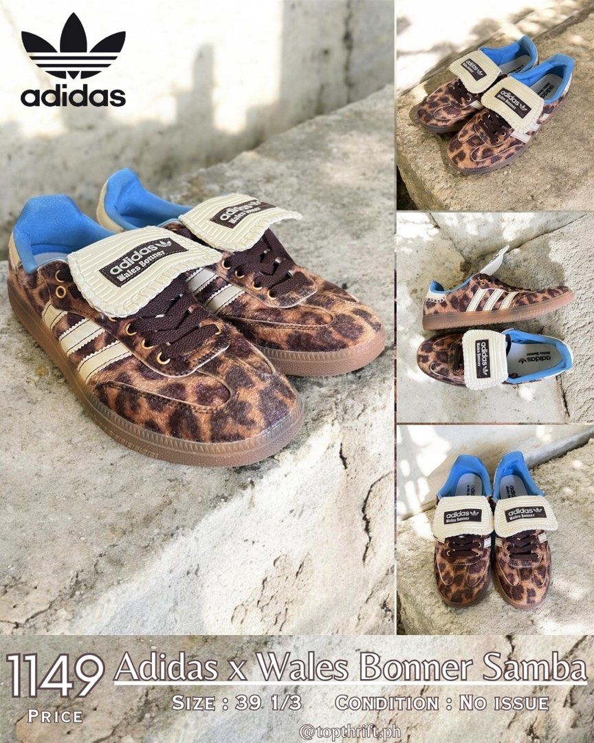 Adidas x Wales Bonner Samba (Category: Sneakers & Footwear) located in Quezon City. Submitted by cedrickarjona (Listing ID 1441091522, Image 1). Description: Adidas x Wales Bonner Samba Size: 39 1/3 No issue.