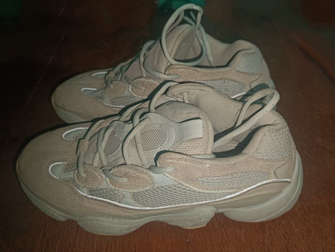 Adidas Yeezy 500 "Salt" US 10 (Category: Sneakers) located in Caloocan City. Submitted by koal32 (Listing ID 1441021443, Image 3). Description: - Adidas Yeezy 500 - Colorway: Salt - Size: US 10 / UK 9 / FR 43 - Original Yeezy 500 model - Ideal for everyday use - Reason for selling: Decluttering .