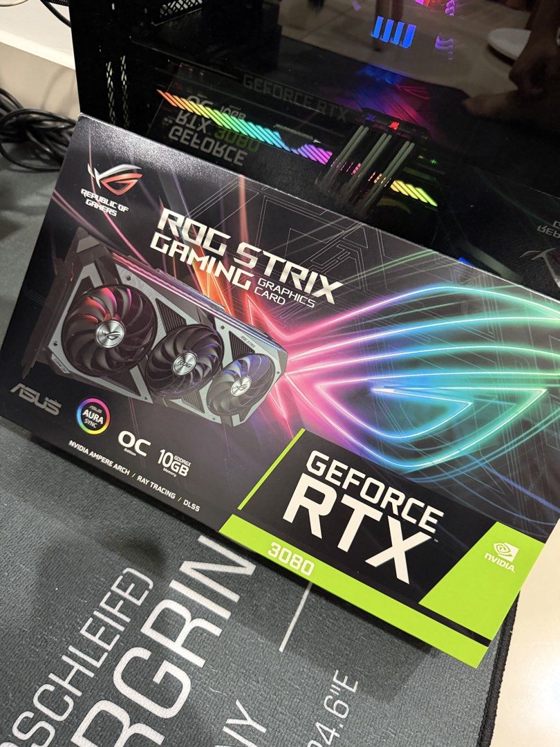 ASUS ROG Strix GeForce RTX 3080 10GB Graphics Card469155679369973760