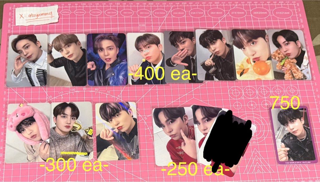 ATEEZ Jongho Photocards (Category: K-Wave Merchandise) located in Manila. Submitted by sofia_o9a5 (Listing ID 1421641519, Image 2). Description: cross posted on X: @atzyummy discount if getting 3+ pcs feel free to dm for any questions 6k if getting all mop: gcash.