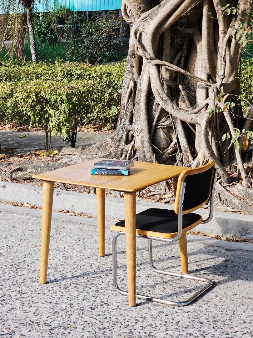Athome 75 scandinavian natural solid wood dining table, Made in vietnam *In great condition, hairline scratch only (Category: Tables & Sets) located in Guiguinto. Submitted by eypee_knows (Listing ID 1440967813, Image 1). Description: Athome 75 scandinavian natural solid wood dining table, Made in vietnam *In great condition, hairline scratch only Dimensions: 29 × 29 inches H- 27.5.