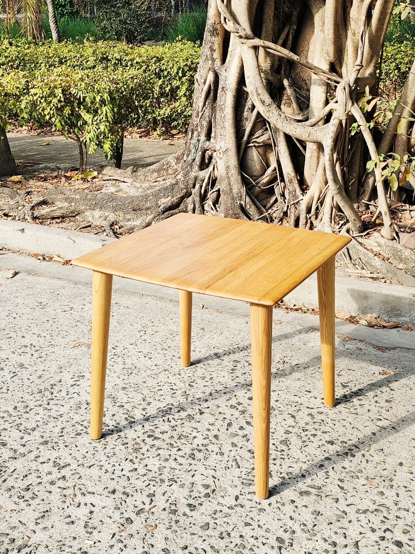 Athome 75 scandinavian natural solid wood dining table, Made in vietnam *In great condition, hairline scratch only (Category: Tables & Sets) located in Guiguinto. Submitted by eypee_knows (Listing ID 1440967813, Image 3). Description: Athome 75 scandinavian natural solid wood dining table, Made in vietnam *In great condition, hairline scratch only Dimensions: 29 × 29 inches H- 27.5.