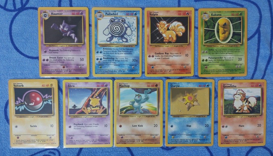 Base Set Assorted (Category: Raw Cards) located in Singapore. Submitted by peter556699 (Listing ID 1441040872, Image 1). Description: Price for all Smartpac +$3.