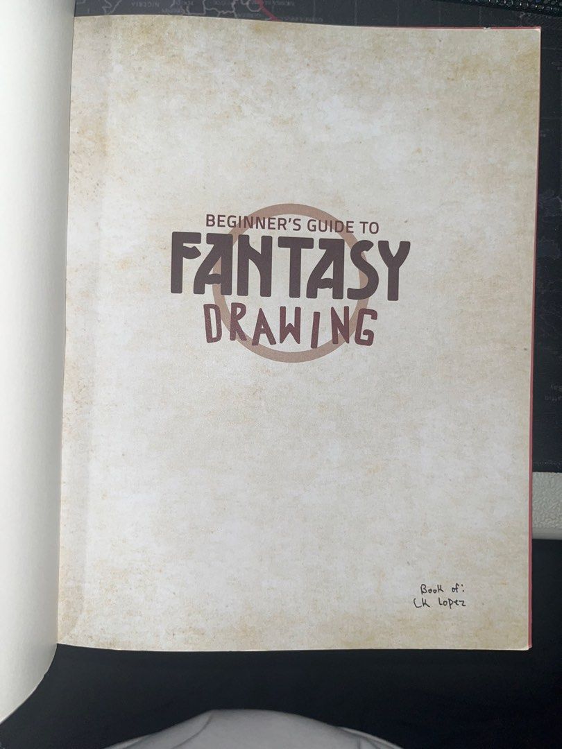 Beginner's Guide to Fantasy Drawing Art Book (Category: Storybooks) located in Caloocan City. Submitted by dpdjmckl (Listing ID 1441079541, Image 2). Description: - Learn to draw fantasy characters with this guide. Covers anatomy, poses, and different character types like rangers. Lots of helpful tutorials and examples. Great for aspiring artists looking to improve their skills. Includes sections on getting started and character design. - Perfect