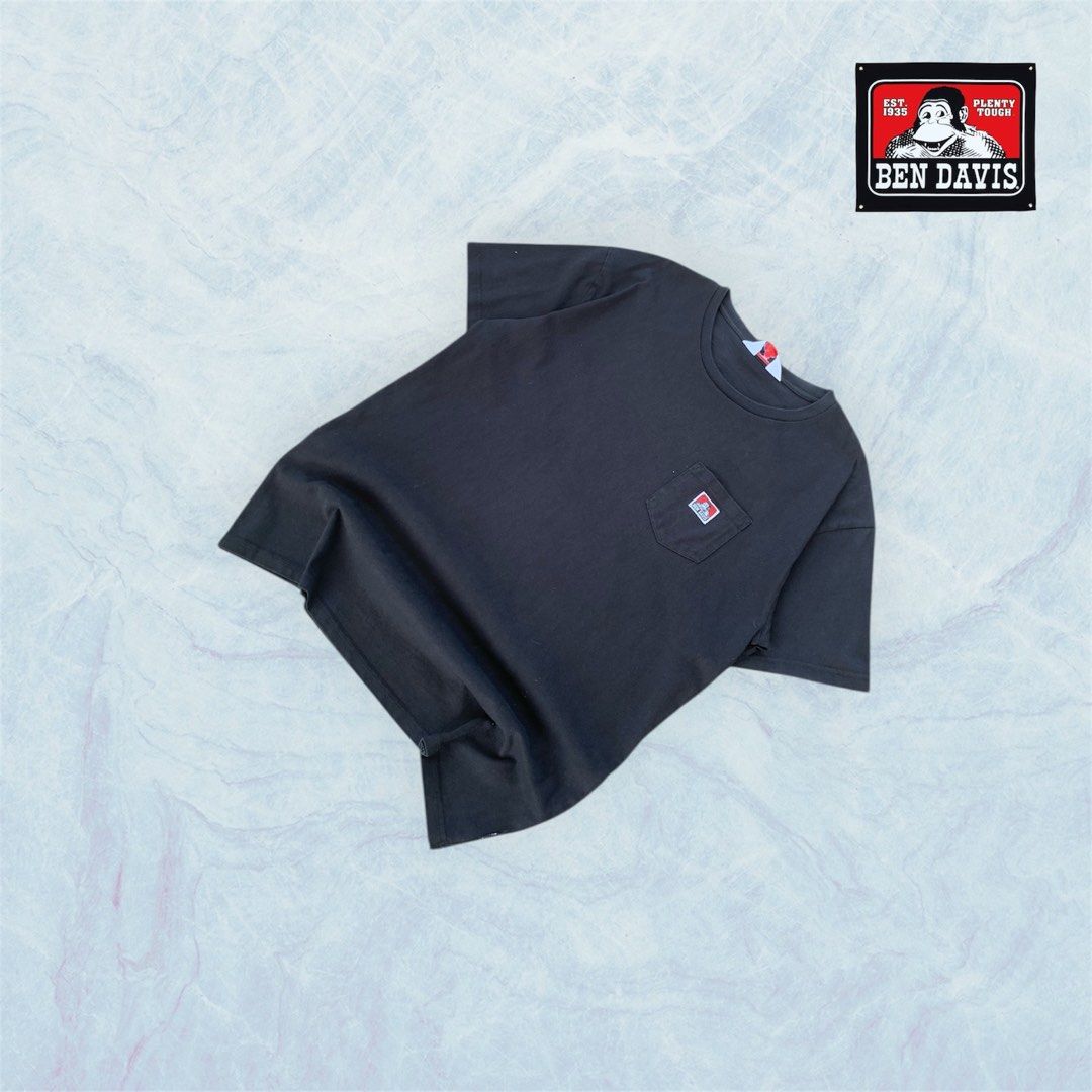 Ben Davis pocket tee (Category: Tshirts & Polo Shirts ) located in Kalibo. Submitted by thriftyfinds09 (Listing ID 1441006579, Image 1). Description: Ben Davis pocket tee -excellent condition - flawless -need wash - cut wash tags size S - 21 x 27.