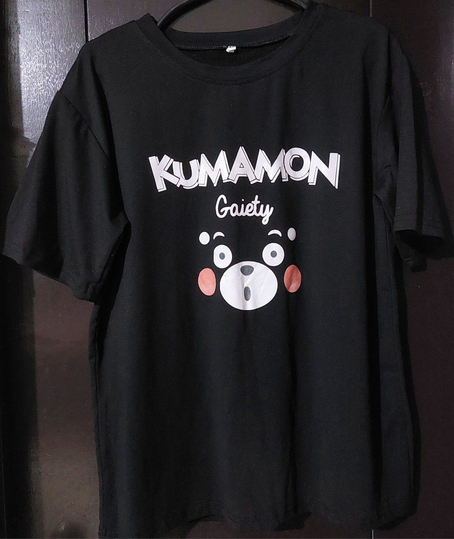 black kumamon short sleeve graphic tshirt (Category: Shirts) located in Davao. Submitted by vyyrsc (Listing ID 1441000189, Image 1). Description: 𝄞 additional notes suitable for size s-m.