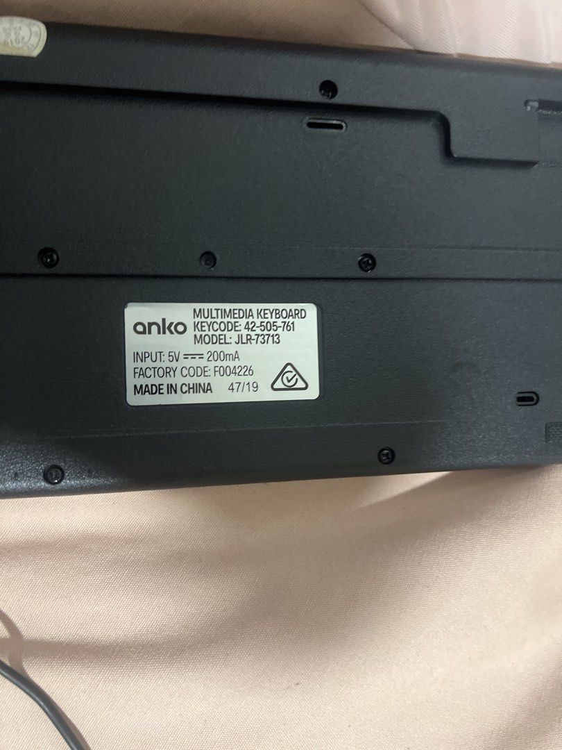 Black Wired USB Keyboard469522337236275201