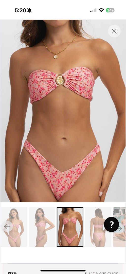 blackbough shelby bandeau set (Category: Bikinis & Swimsuits) located in Taguig. Submitted by ksooos (Listing ID 1441046691, Image 2). Description: medium worn once and only for a few mins dm for actual picsss strictly NO LOWBALLING. this retails for more than 4k php and i'm selling it for much lower alr .