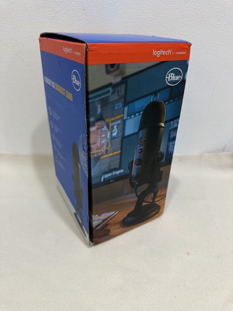 Logitech Blue Yeti USB Microphone Black469317665980436483