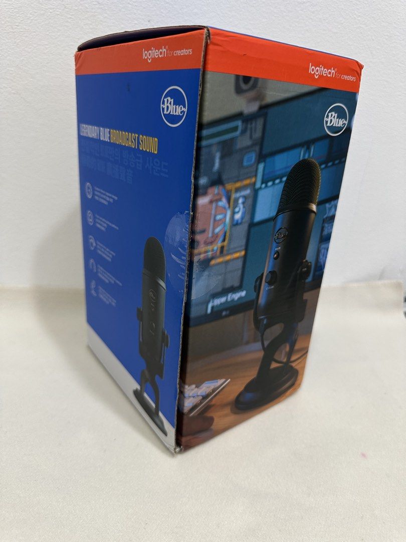Logitech Blue Yeti USB Microphone Black469317665980436484