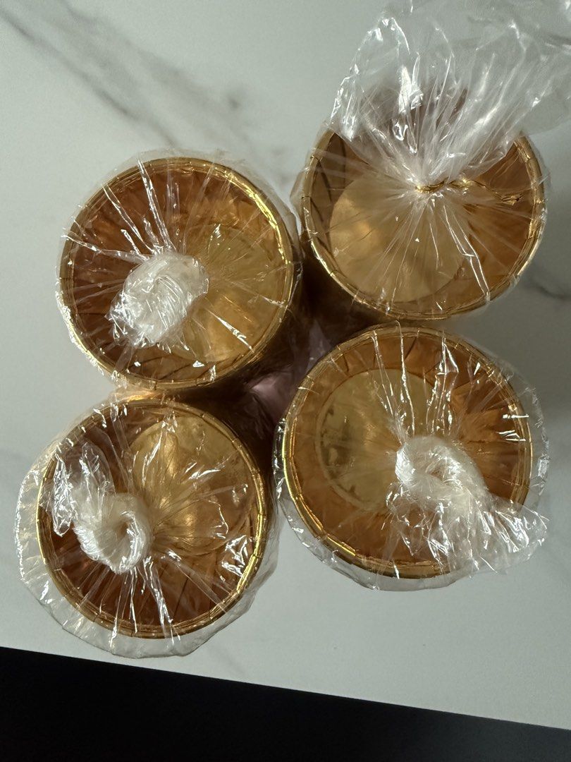BN Pink Cupcake case liners with gold interior469338904876165121