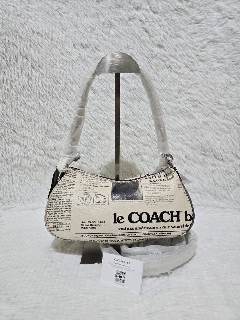 BNEW Coach Ashton in Newspaper Print (Category: Luxury Bags & Wallets) located in Baguio. Submitted by obsessed_ph (Listing ID 1441045549, Image 2). Description: .