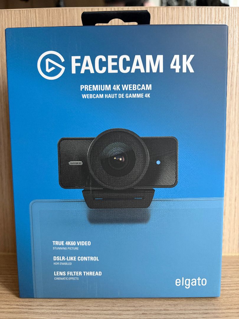 Brand New Elgato Facecam 4K Studio Webcam469281069377802242