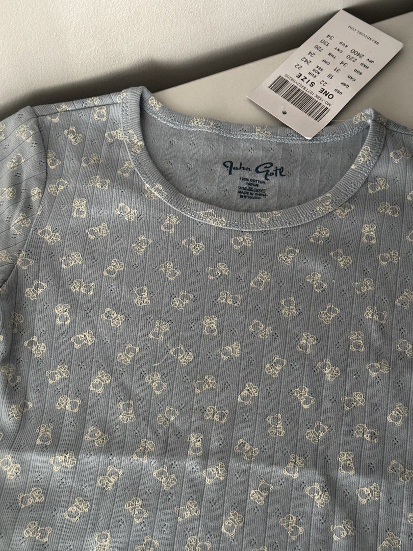 Brandy baby blue baby tee (Category: Undergarments & Loungewear) located in Quezon City. Submitted by smileybeans (Listing ID 1440999819, Image 2). Description: OSFA Available for same day delivery Shippinb 55 within Mm and 165 Provincial.