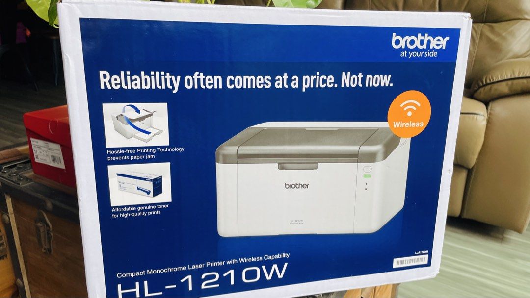 Brother HL-1210W Compact Monochrome Laser Printer Wireless469299174237153281