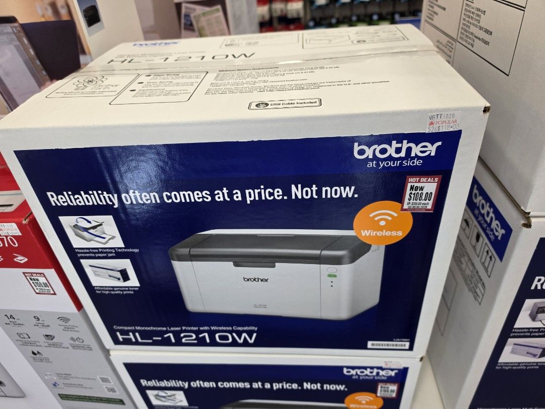 Brother HL-1210W Wireless Compact Monochrome Laser Printer469427748906608640