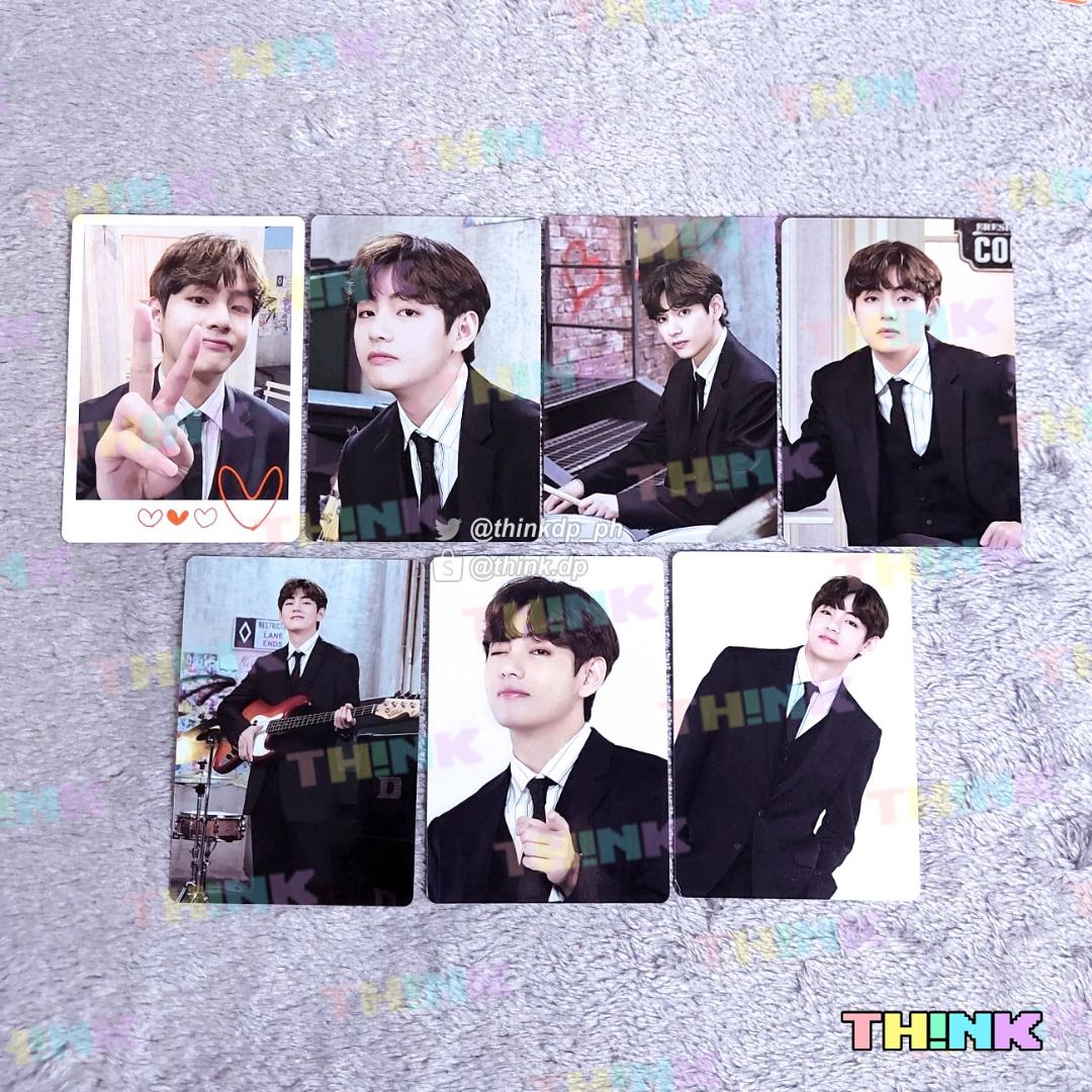BTS PTD Mini PC V Set ( taehyung photocard ) (Category: K-Wave Merchandise) located in Valenzuela. Submitted by think.dp (Listing ID 1441143720, Image 1). Description: BTS PTD Mini PC V Set *also available in tingi (see my other listings) 🚚 J&T/ LBC / Same Day Delivery *can fit LBC sakto (₱54 base rate) Loc: Valenzuela City.