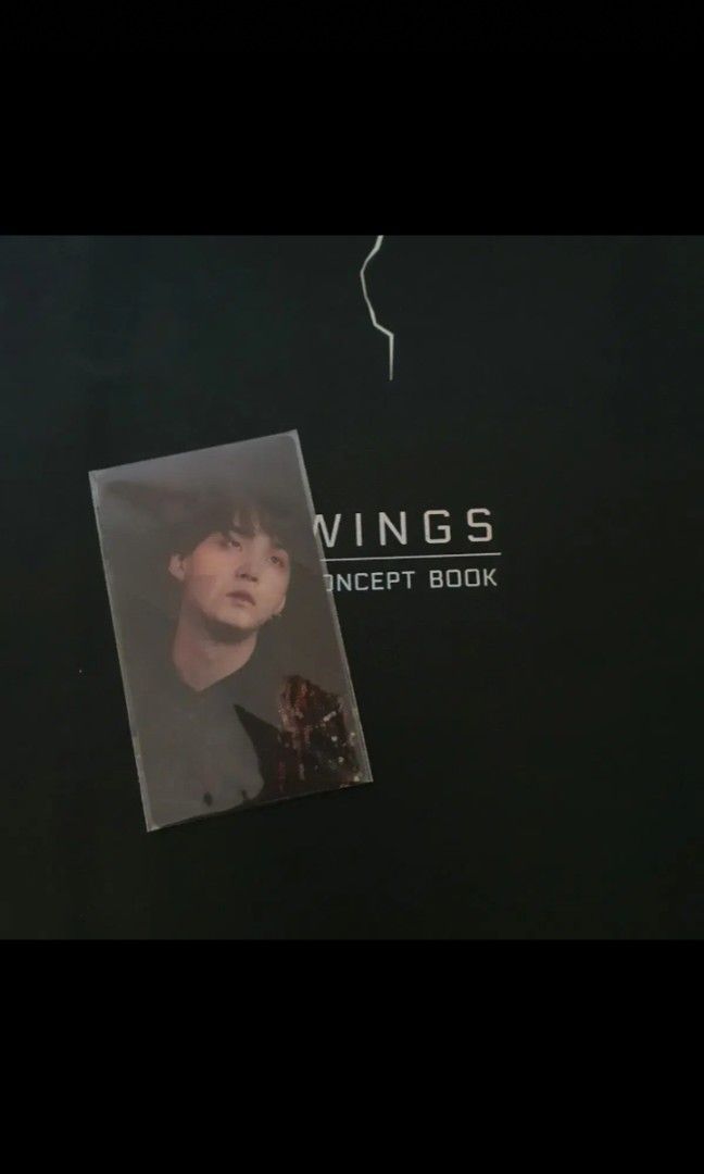 BTS Wings Concept Book w/Suga Lenti (Category: K-Wave Merchandise) located in Taguig. Submitted by albumshop (Listing ID 1441114002, Image 1). Description: DOP: Payo ETA: 4-5 weeks All items we sell are sourced directly from the Bunjang site in Korea. Unless stated as “onhand,” all items are still located in Korea. Please note that we require a sure buyer first before the item will be transferred and shipped to the Philippines. Prices may vary ev