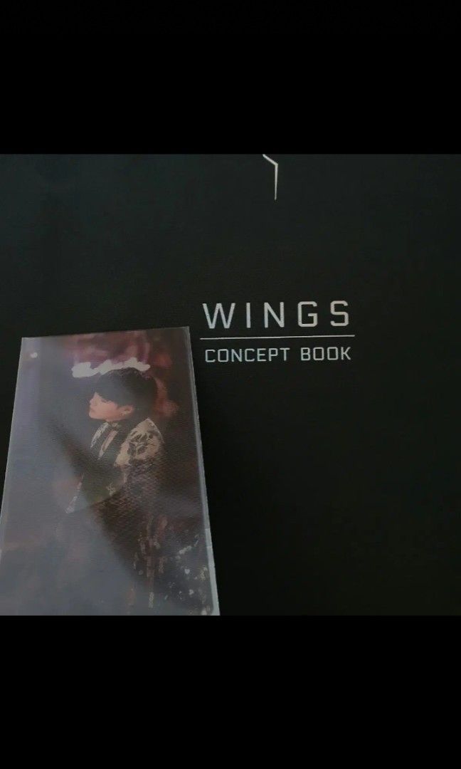 BTS Wings Concept Book w/Suga Lenti (Category: K-Wave Merchandise) located in Taguig. Submitted by albumshop (Listing ID 1441114002, Image 2). Description: DOP: Payo ETA: 4-5 weeks All items we sell are sourced directly from the Bunjang site in Korea. Unless stated as “onhand,” all items are still located in Korea. Please note that we require a sure buyer first before the item will be transferred and shipped to the Philippines. Prices may vary ev