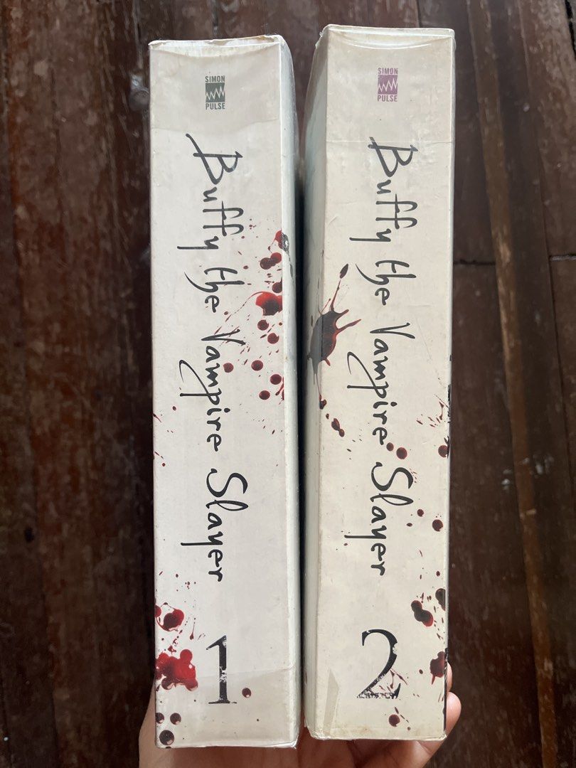 Buffy the Vampire Slayer Books Vol 1 & 2 (Category: Storybooks) located in San Fernando. Submitted by 4ases.declutter (Listing ID 1440970339, Image 2). Description: - Buffy the Vampire Slayer Books, Volumes 1 & 2 - Based on the hit TV series - Ideal for fans of the show or comics - Classic stories to add to your collection - Pickup or shipping options available 2 books for 300.