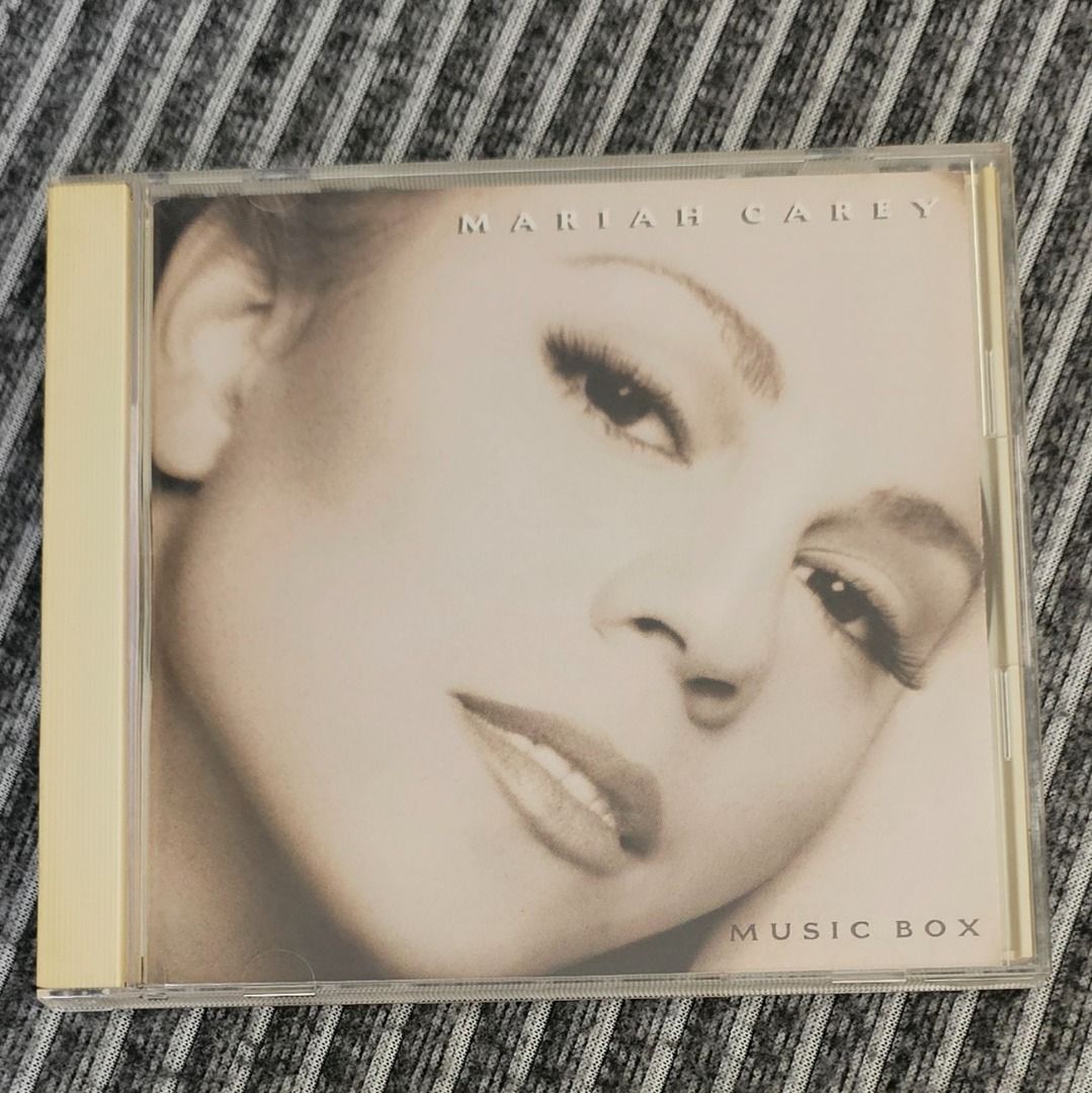 🇯🇵[CD Album] Mariah Carey Music Box (1993) (Category: CDs & DVDs) located in Singapore. Submitted by strangecell (Listing ID 1441006225, Image 1). Description: Many more Various Genres: https://www.carousell.sg/p/1253907759 Electronic Dance, EDM, DJ Mix: https://carousell.com/p/1035784902 Easy Listening, Funk Soul, Lounge, Jazz, New Age, Chill-out: https://carousell.com/p/1028943398 ************************************** Self-collect at Area Se