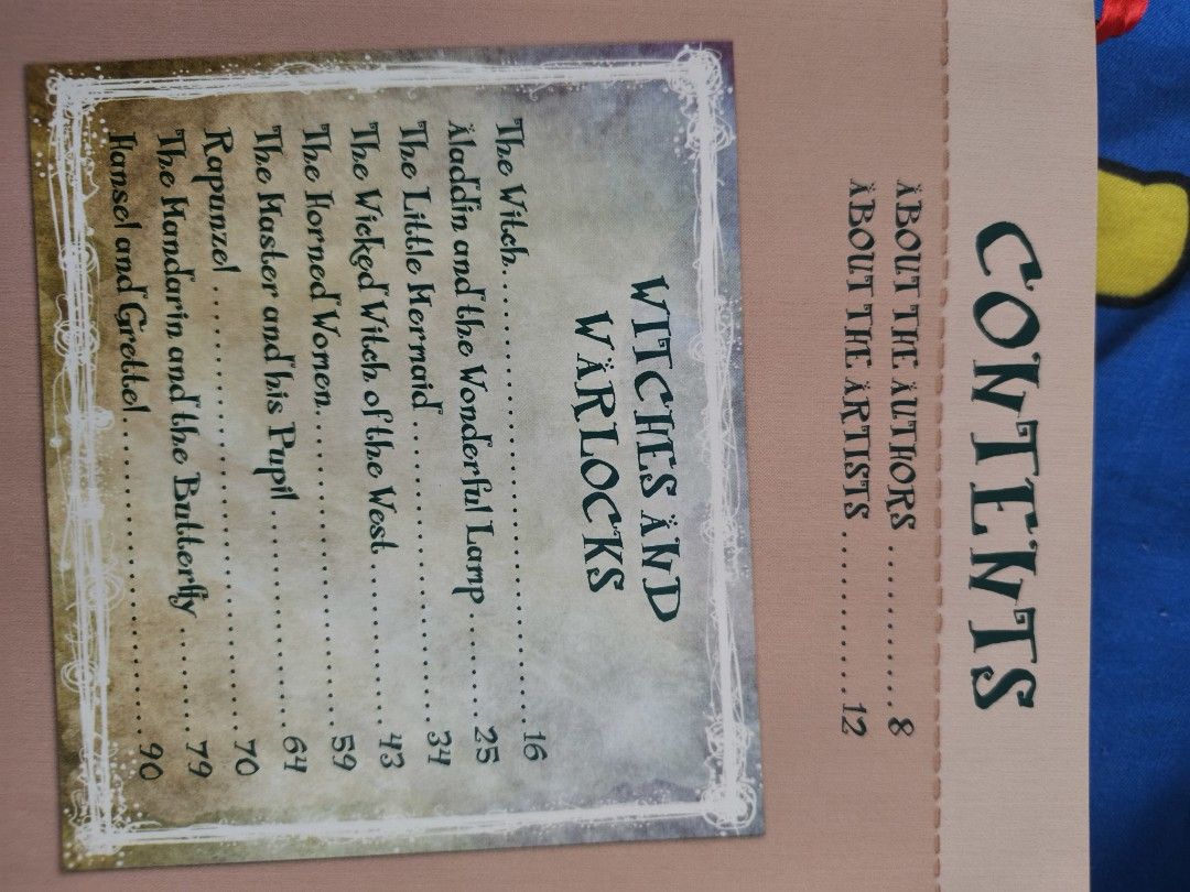 Classic Treasury Fairy Tales Collection (Category: Children's Books) located in Batangas. Submitted by decluttering_bliss (Listing ID 1441033232, Image 2). Description: - Collection of classic fairy tales - Includes beloved stories like Aladdin, Cinderella, Snow Queen, and more - Organized into fun sections: 'Witches and Warlocks', 'Bad Beasties', 'Monsters and Mischief', 'Tricks and Hisps' - Ideal for bedtime stories or starting a child's first 