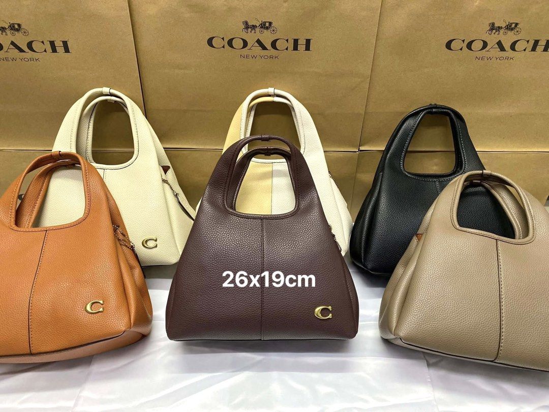 Coach LANA 26cm (Category: Luxury Bags & Wallets) located in Bulacan. Submitted by mykakarizza (Listing ID 1441074104, Image 1). Description: LANA 26cm ₱2100 only Complete inclusions (Paperbag, dustbag, plastic, cards) 📸 Actual pics! 🙋🏻‍♀️ ─── ✦ ─── ✦ ─── ✦ ─── ✦ ─── 🛍️ LOOKING FOR MORE RESELLERS 🛍️ ✨ Buy 3 pcs of ANY items — FREE SHIPPING NA!🚚 ✨ Buy 10 items → FREE SF + ₱50 OFF EACH! 💖 PM us for 30 pcs & up WS 🤍 #MallPulloutBagsSupplier.