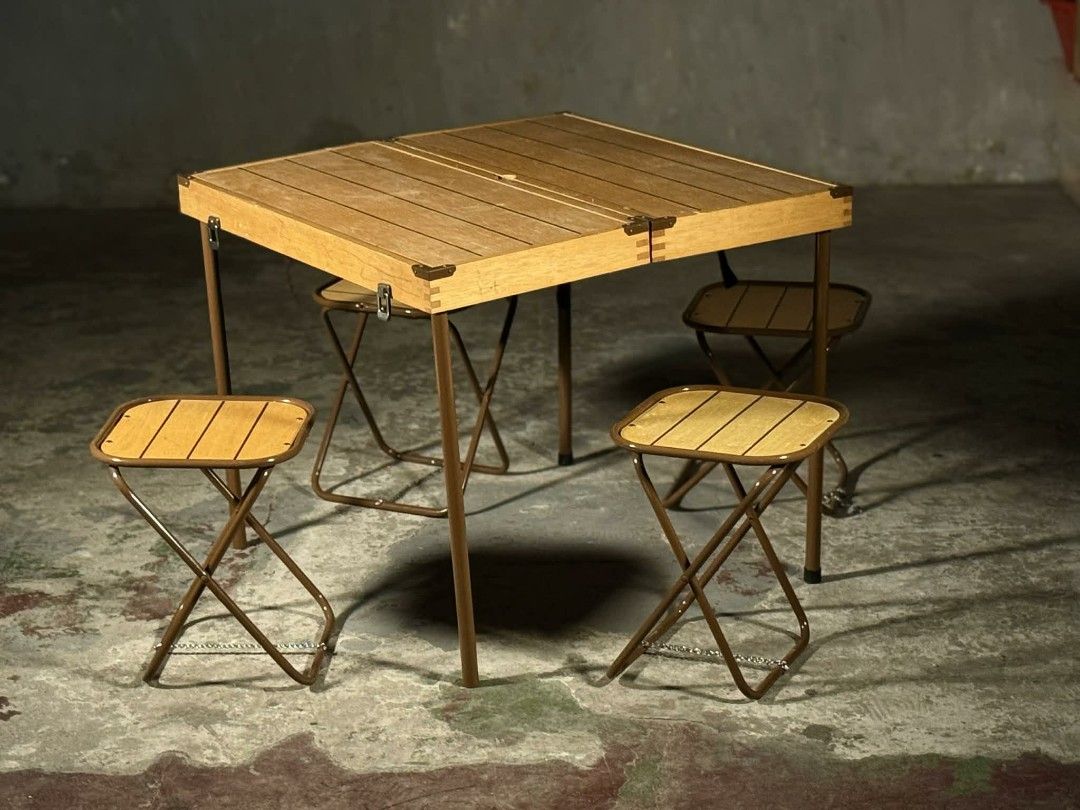 Collapsible folding table and chair set (Category: Dinnerware & Cutlery) located in Manila. Submitted by mightyfox.28e9a1 (Listing ID 1440956954, Image 2). Description: .
