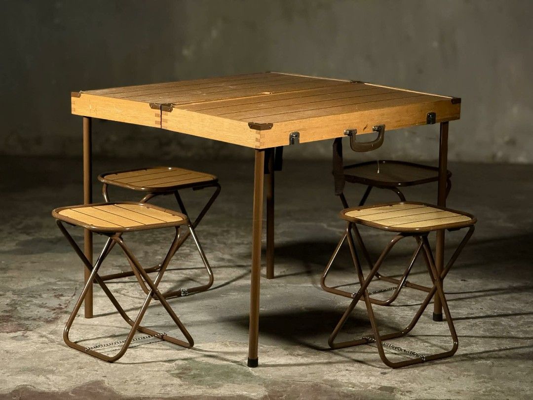 Collapsible folding table and chair set (Category: Dinnerware & Cutlery) located in Manila. Submitted by mightyfox.28e9a1 (Listing ID 1440956954, Image 3). Description: .