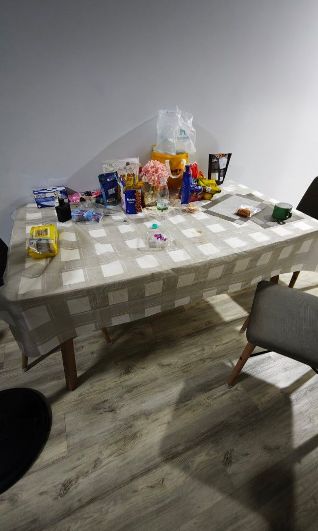 Dining Table (Category: Tables & Sets) located in Singapore. Submitted by pratiknan02298 (Listing ID 1441042905, Image 1). Description: Large Dining table. with 4 chair's self pick up from Pasir ris.