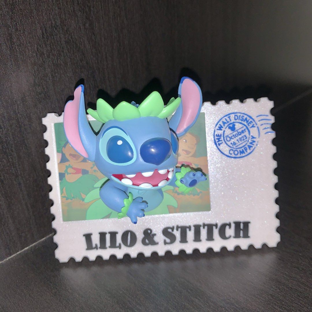 Disney Stitch Stamp Magnet (Miniso) (Category: Frames & Pictures) located in Imus. Submitted by lezzgodeclutter (Listing ID 1441112820, Image 1). Description: Disney Stitch Stamp Magnet (Miniso) - Adorable Lilo & Stitch Magnet from a blind box - Unique postage stamp design - Features Stitch character popping out - Back has space for 'TO:' and 'BY:' for personalization - Bought from Miniso ng 600 - Back hss scratches as nakadilit siya sa rough sur