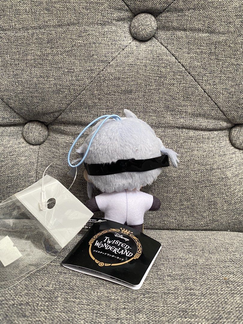 Disney Twisted Wonderland Plush Toy (Category: Plushies & Soft Toys) located in Cavite. Submitted by lymseven (Listing ID 1441000040, Image 2). Description: Twisted Wonderland Official Azul With Tag Good condition DM for more pics and dimes.