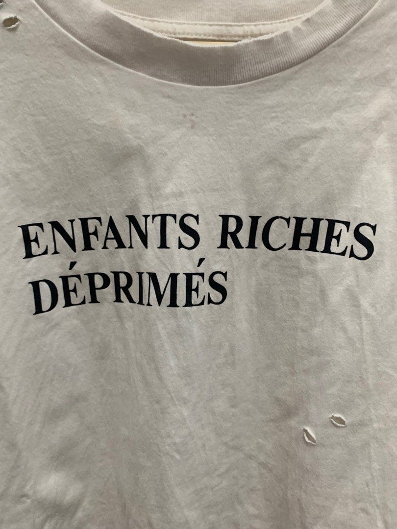 ENFANT RICHES DEPRIMES (Category: Tshirts & Polo Shirts ) located in Manila. Submitted by thriftmadness (Listing ID 1441050458, Image 3). Description: .