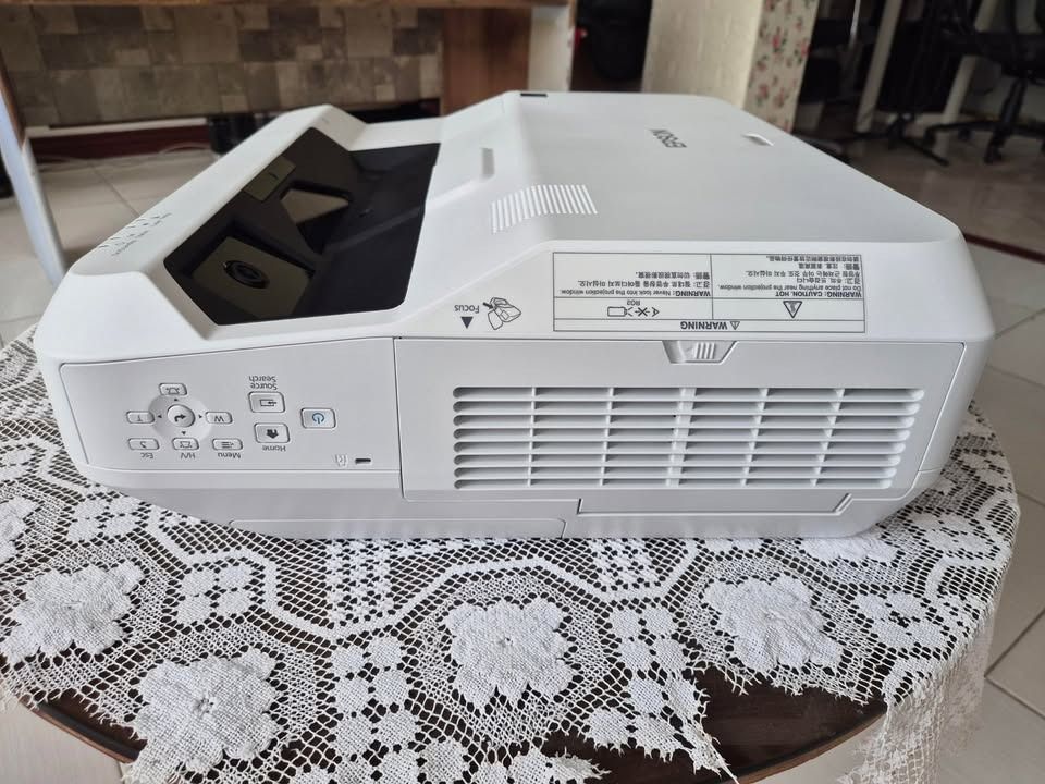 EPSON EB-1470Ui Laser Ultra Short Throw Wireless Interactive Full HD 3LCD Projector (Category: Projectors) located in Quezon City. Submitted by alxgen (Listing ID 1441051849, Image 3). Description: ITEM: EPSON EB-1470Ui Laser Ultra Short Throw Wireless Interactive Full HD 3LCD Projector SELL PRICE: 65,000 (Negotiable) 👉 PACKAGE 👈 ✅ EPSON EB-1470Ui unit ✅ Remote ✅ Pen (2 pcs.) ✅ Touch Unit ✅ Control Pad ✅ Setting Plate ✅ CD & Manuals ✅ Wi-Fi Mod