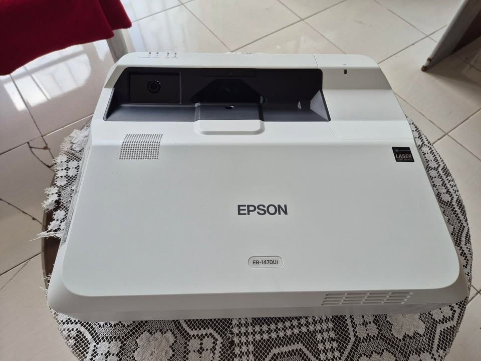 EPSON EB-1470Ui Laser Ultra Short Throw Wireless Interactive Full HD 3LCD Projector (Category: Projectors) located in Quezon City. Submitted by alxgen (Listing ID 1441051849, Image 1). Description: ITEM: EPSON EB-1470Ui Laser Ultra Short Throw Wireless Interactive Full HD 3LCD Projector SELL PRICE: 65,000 (Negotiable) 👉 PACKAGE 👈 ✅ EPSON EB-1470Ui unit ✅ Remote ✅ Pen (2 pcs.) ✅ Touch Unit ✅ Control Pad ✅ Setting Plate ✅ CD & Manuals ✅ Wi-Fi Mod