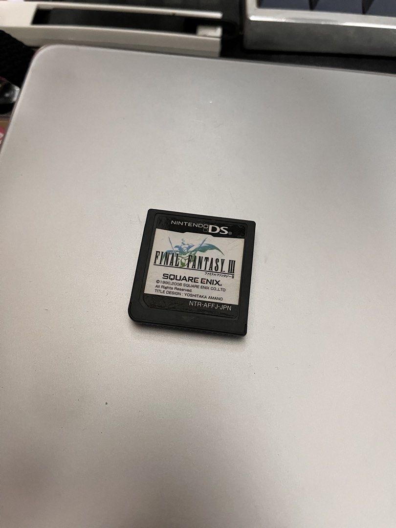Final Fantasy III Nintendo DS Game (Category: Nintendo) located in Makati City. Submitted by hvbris (Listing ID 1441033871, Image 1). Description: No case. Came with secondhand DSi. Still works. Rfs: Have an R4..