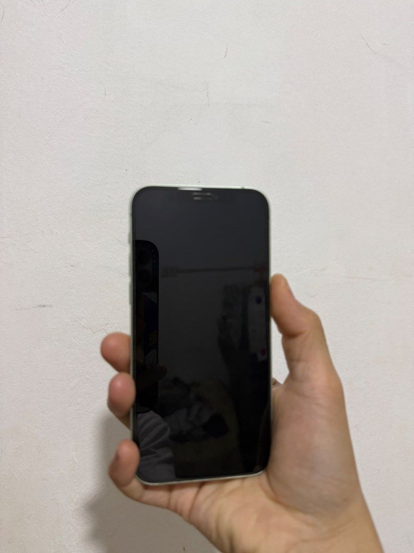 For Sale Rush IPhone 12 128gb (Category: iPhone 12 Series) located in Manila. Submitted by jayydie_ecff46 (Listing ID 1441012888, Image 3). Description: For Sale Rush iphone 12 128gb 13k nlng rush FOR SALE ONLY‼️ guaranteed may bawas sa sure buyer IPhone 12 128gb Factory unlocked 96% batt health Slight dent sa silent button, but all working Check to sawa upon meet up Location: Mabalacat City Pampanga Direct message for smooth transac📩 ✅Working t