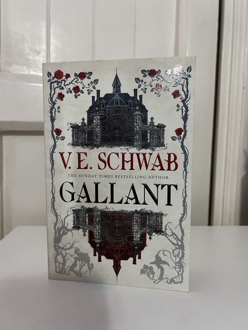 Gallant by V.E. Schwab - Fantasy Novel (Category: Storybooks) located in Manila. Submitted by jrlibrary (Listing ID 1441093967, Image 1). Description: - Title: Gallant - Author: V.E. Schwab - Genre: Fantasy - Plot: Follows Olivia Prior as she inherits an estate and discovers dark family secrets. - Theme: A haunting and beautifully told garden of darkness. - Recommended for: Readers looking for their next captivating read..