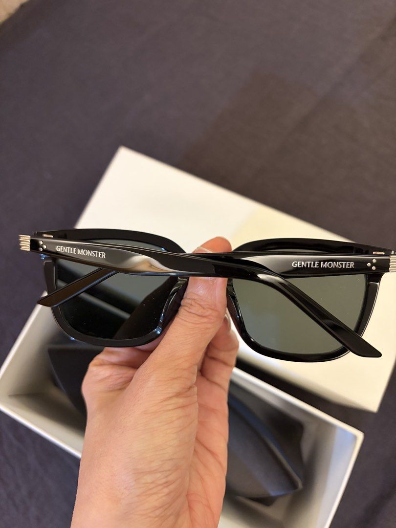 Gentle Monster BY ROW-01 Sunglasses (Category: Sunglasses & Eyewear) located in Taguig. Submitted by bubbabee (Listing ID 1441000257, Image 2). Description: - Authentic Gentle Monster BY ROW-01 sunglasses - Purchased from Seoul Seongsu Pocket Popup - Comes complete with original box and case - Authenticity can be verified using the serial number on the official Gentle Monster website.