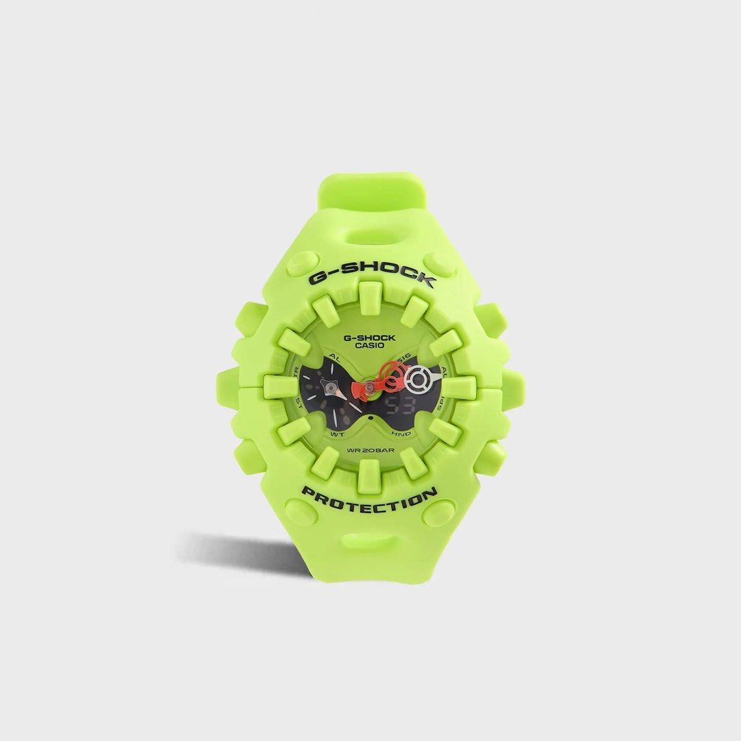 Gshock Alien Eyes GAV01-9A (Category: Activewear) located in Manila. Submitted by seikowatchfactory (Listing ID 1440980774, Image 3). Description: Brand New in Box Authentic Gshock 10/10 Model: GA-V01A-9A Price: 7495 pesos Slightly Negotiable Specifications: Size of Case: 49.1 x 58.2 x 19.6mm Weight: 74g Case and bezel material: Resin Resin Band Shock Resistant 200-meter Water Resistance Approx. battery life: 10 years on CR2025 Mineral glass Sphe