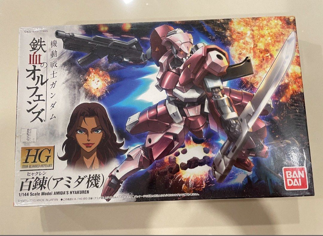 HG 1/144 AMIDA'S HYAKUREN Gundam Model Kit (Category: Gundam Model Kits) located in Singapore. Submitted by hazel_summer22 (Listing ID 1440989206, Image 1). Description: .