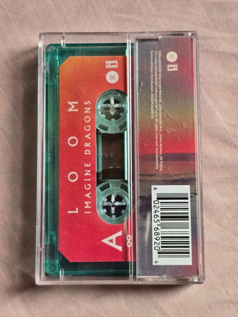 Imagine Dragons LOOM cassette (Category: CDs & DVDs) located in Katipunan. Submitted by fhebnadela (Listing ID 1441040183, Image 2). Description: .