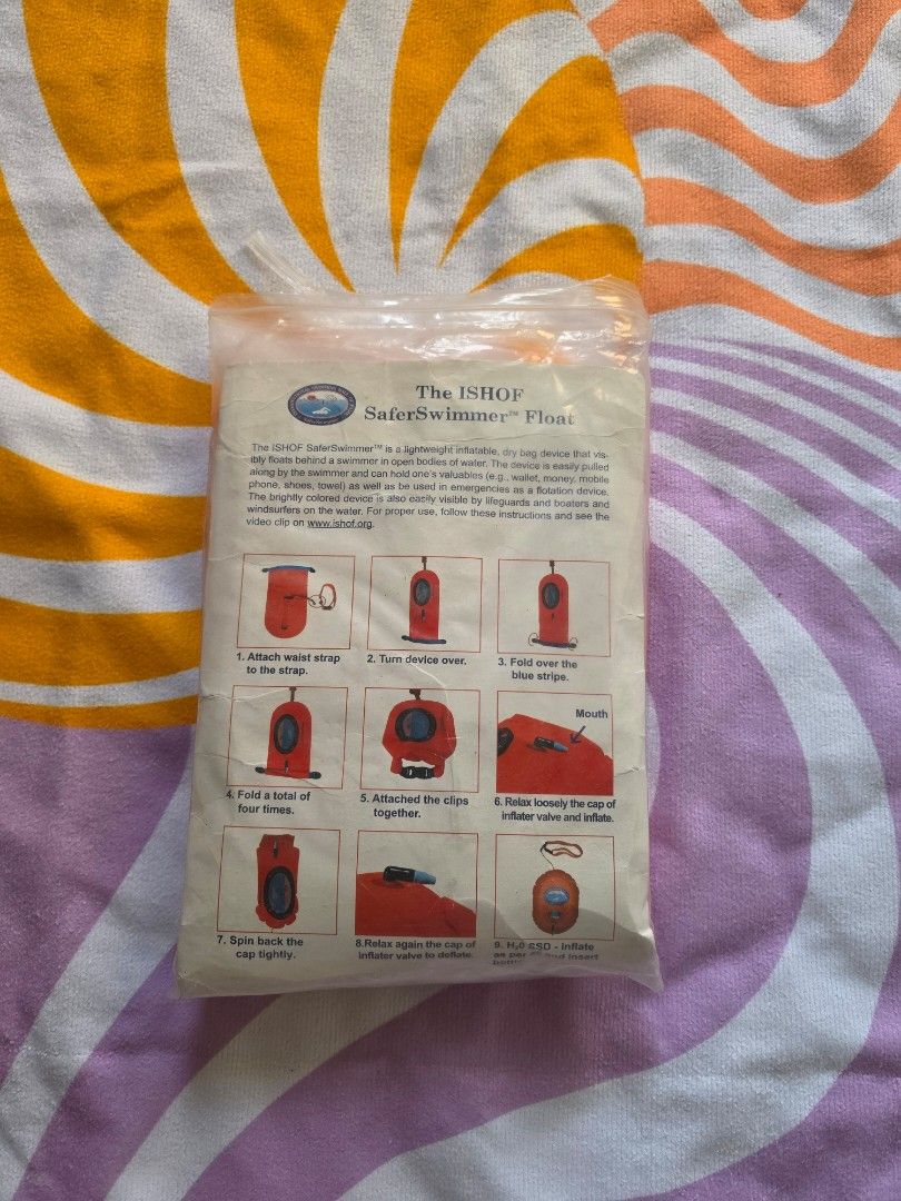 ISHOF SafeSwimmer swim Float / Buoy (Category: Other Sports Equipment and Supplies) located in Paranaque City. Submitted by krisfuentes (Listing ID 1441046262, Image 2). Description: I order this from US.